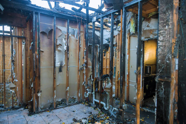 Professional Soot Cleanup technician working in Fort Washington, PA